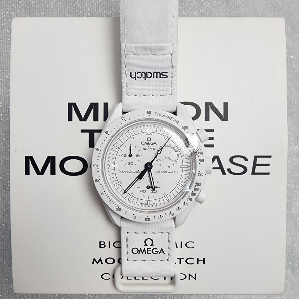Swatch X Omega Bioceramic Moonswatch Mission To The Moonphase - FULL MOON